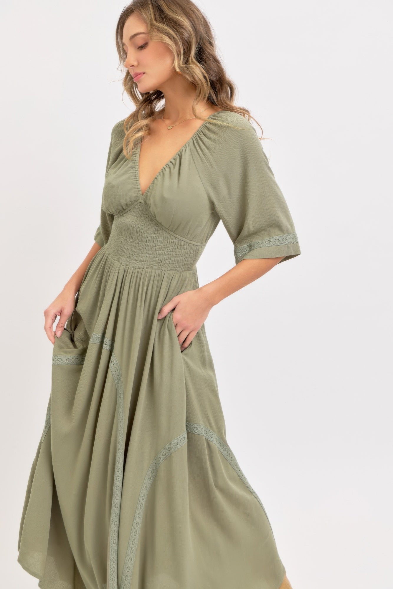 Isla Embroidered Boho Flowy Maxi Dress Mara Blak Isla Embroidered Boho Flowy Maxi Dress Mara Blak