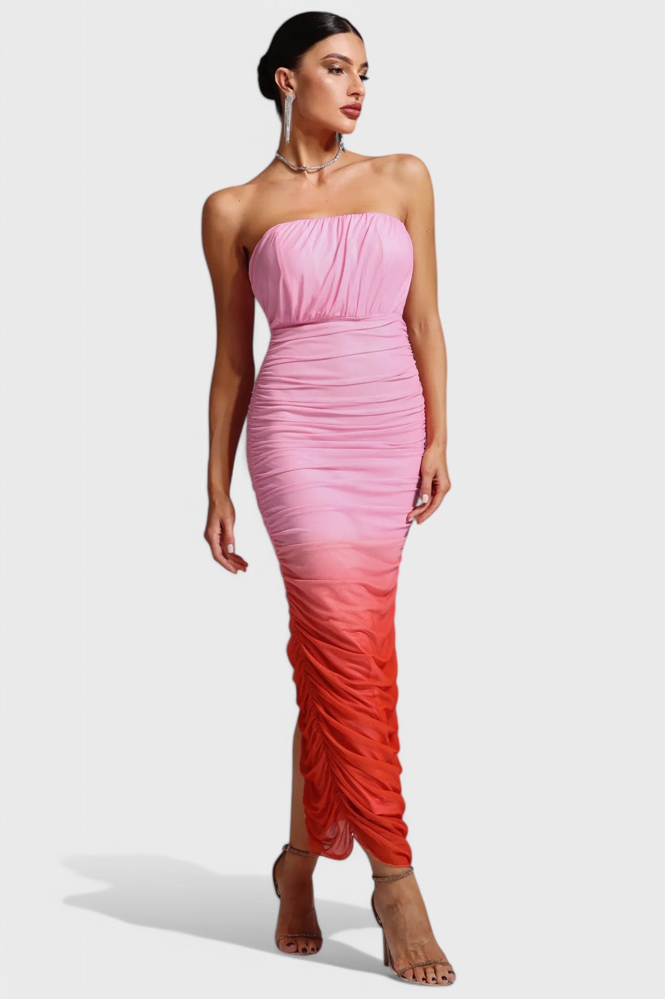 Dress Rassh Ruched Dresses for Women | Mara Blak